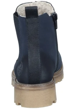 Damen Die moderne Hausfrau Stiefeletten blau