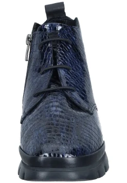 Damen Die moderne Hausfrau Stiefeletten blau