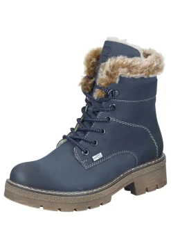 Damen Die moderne Hausfrau Stiefeletten blau