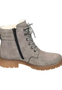 Damen Die moderne Hausfrau Stiefeletten grau