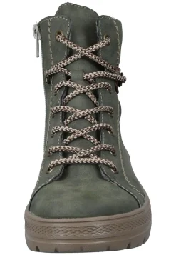 Damen Die moderne Hausfrau Stiefeletten grün