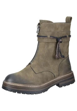 Damen Die moderne Hausfrau Stiefeletten grün