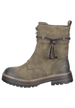 Damen Die moderne Hausfrau Stiefeletten grün