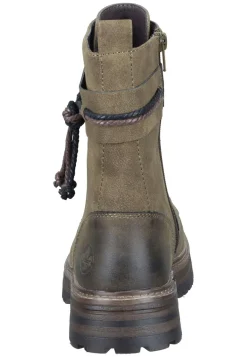 Damen Die moderne Hausfrau Stiefeletten grün