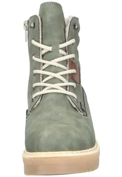 Damen Die moderne Hausfrau Stiefeletten grün