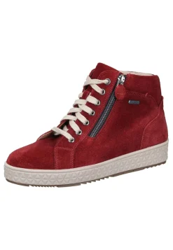 Damen Die moderne Hausfrau Stiefeletten rot