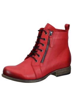 Damen Die moderne Hausfrau Stiefeletten rot