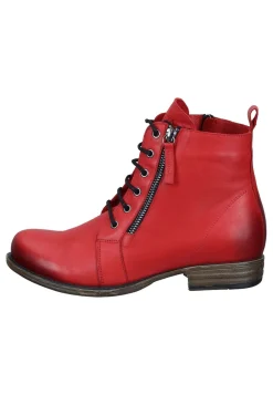 Damen Die moderne Hausfrau Stiefeletten rot