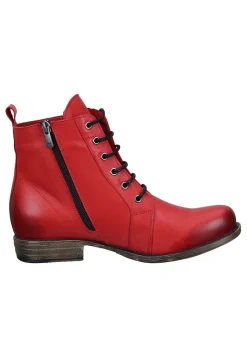 Damen Die moderne Hausfrau Stiefeletten rot