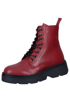 Damen Die moderne Hausfrau Stiefeletten rot
