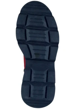 Damen Die moderne Hausfrau Stiefeletten rot