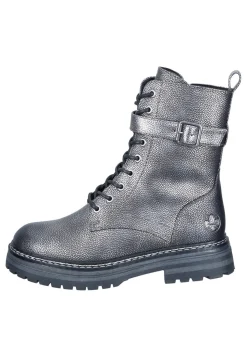 Damen Die moderne Hausfrau Stiefeletten silber