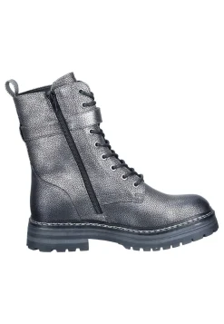 Damen Die moderne Hausfrau Stiefeletten silber