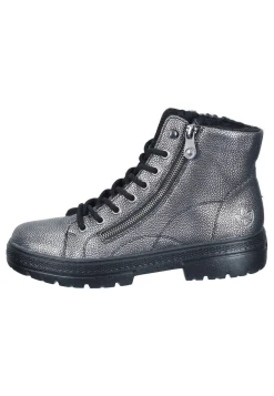 Damen Die moderne Hausfrau Stiefeletten silber