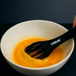 Die moderne Hausfrau STONELINE 4 in 1 Multifunktionales Schneebesen Küchenzangen Set | 3-teilig