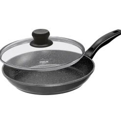 Die moderne Hausfrau STONELINE Bratpfanne 26 cm | mit Deckel