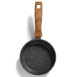 Die moderne Hausfrau STONELINE Bratpfanne 16 cm | ohne Deckel - Holzoptik