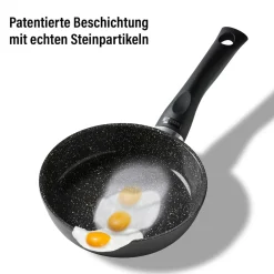 Die moderne Hausfrau STONELINE CERAMIC Keramik Bratpfanne 16 cm | ohne Deckel