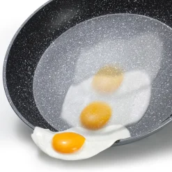 Die moderne Hausfrau STONELINE Crepe Pfanne 25 cm | Schwarz