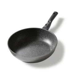 Die moderne Hausfrau STONELINE Flex Schmorpfanne 24 cm mit abnehmbarem Griff | ohne Deckel