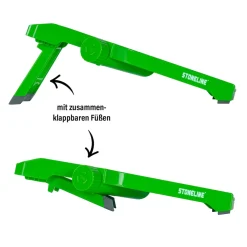 Die moderne Hausfrau STONELINE Gemüsehobel Verstellbar Set 3-teilig | Grün