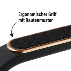 Die moderne Hausfrau STONELINE Kochgeschirr-Set 11-teilig 18/20/24 Roségold | mit Deckeln