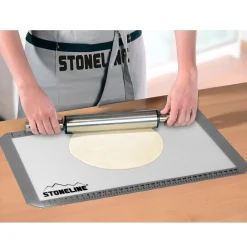 Die moderne Hausfrau STONELINE Silikon Backmatte 29,5x21 und 42x29,5 cm Set 2-teilig