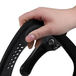 Die moderne Hausfrau STONELINE SMELL WELL FUTURE Glasdeckel Eckig 24 cm mit SMELL WELL Funktion | Schwarz