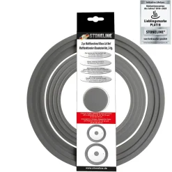 Die moderne Hausfrau STONELINE Universal Glasdeckel Set 16/18/20 und 24/26/28 | Grau