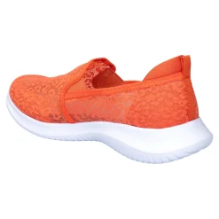 Damen Die moderne Hausfrau Stretch-Mokassin mit Spitze „Federleicht“