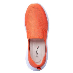 Damen Die moderne Hausfrau Stretch-Mokassin mit Spitze „Federleicht“