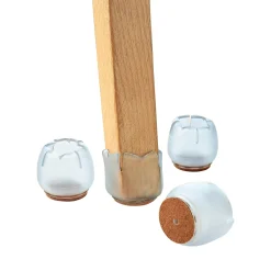 Die moderne Hausfrau Stuhlbeinkappen, 4 Stück groß