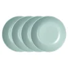 Die moderne Hausfrau Suppenteller „Basic“, 4 Stück mint