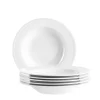 Die moderne Hausfrau Suppenteller Set, Porzellan Arlona