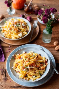 Die moderne Hausfrau Suppenteller, Steinzeug TIEFER SEE Grau / Weiß