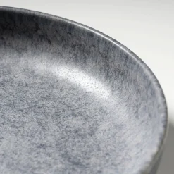 Die moderne Hausfrau Suppenteller-Set, Steinzeug Moos'N'Stein Grau