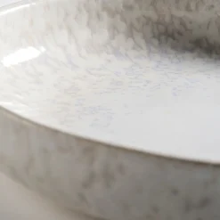 Die moderne Hausfrau Suppenteller-Set, Steinzeug Alpenwiese Creme