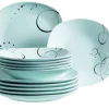 Die moderne Hausfrau Tafelservice CHANSON 6 x Speiseteller, 6 x Suppenteller