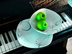 Die moderne Hausfrau Tafelservice CHANSON 6 x Speiseteller, 6 x Suppenteller