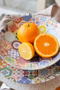 Die moderne Hausfrau Tafelservice, Keramik Amarante 6 x Speiseteller, 6 x Suppenteller