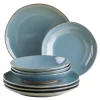Die moderne Hausfrau Tafelservice, Keramik Nottingham Blau
