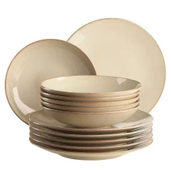 Die moderne Hausfrau Tafelservice, Keramik OSSIA Sand