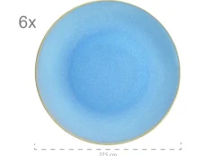 Die moderne Hausfrau Tafelservice, Keramik OSSIA Sand