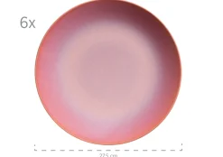 Die moderne Hausfrau Tafelservice, Keramik OSSIA Königsblau