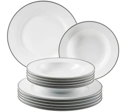 Die moderne Hausfrau Tafelservice, Porzellan Nola