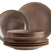 Die moderne Hausfrau Tafelservice, Steinzeug Smoky's Braun