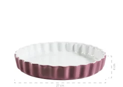Die moderne Hausfrau Tarteform 27 cm, Keramik KITCHEN TIME Berry