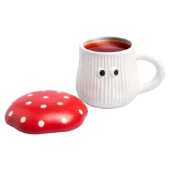 Die moderne Hausfrau ﻿Tasse „Fliegenpilz“ mit Deckel, 300 ml