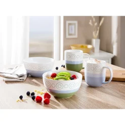 Die moderne Hausfrau Tassen-Set „nobel“, 2 Stück je 365 ml