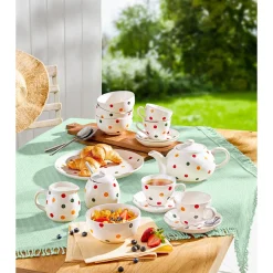 Die moderne Hausfrau Teekanne „Kunterbunt“, 1,2 l